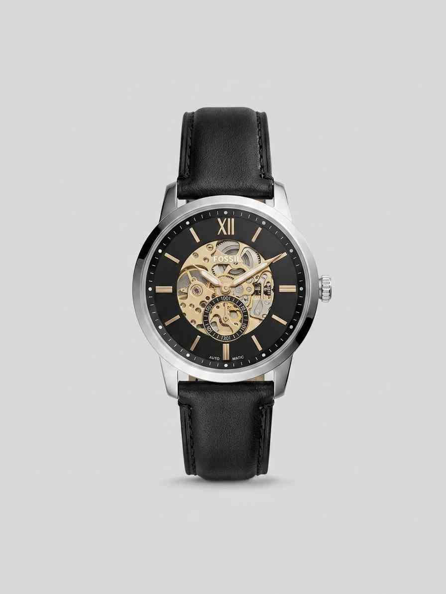 Fossil Townsman Skeleton Dial Automatic Men's Watch